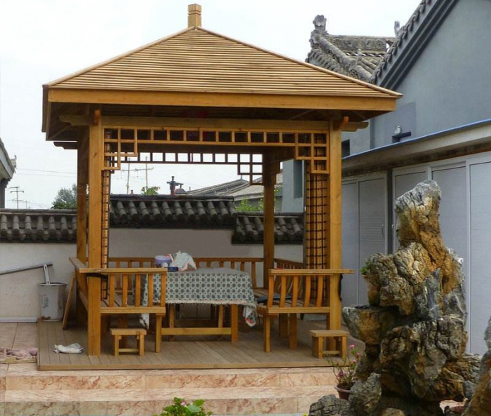 防腐木涼亭的文化和藝術(shù)價(jià)值